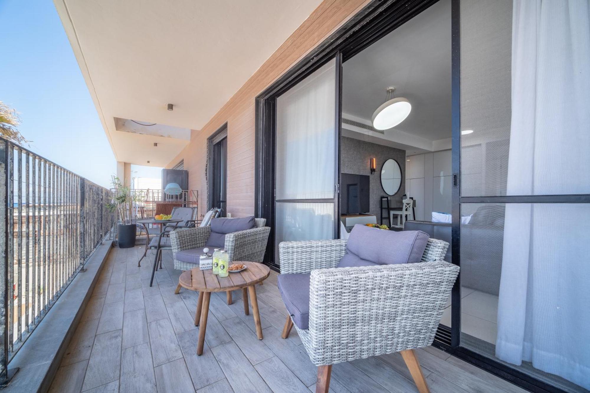 Bat Galim Full Sea View Balcony By Sea N' Rent Appartement Haifa Buitenkant foto