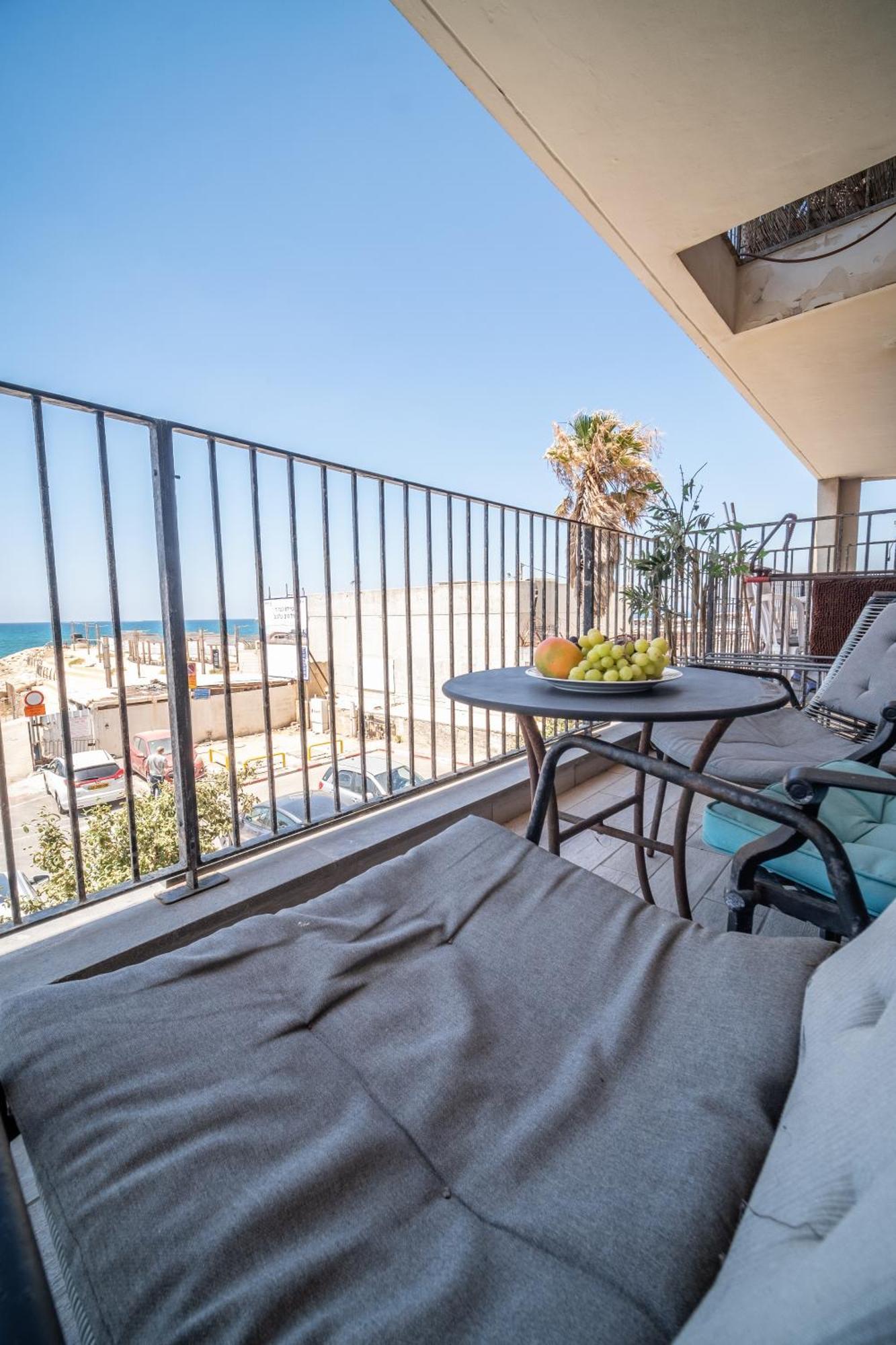 Bat Galim Full Sea View Balcony By Sea N' Rent Appartement Haifa Buitenkant foto
